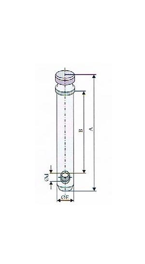 Unterlenker-Gerätebolzen Kat. 1-1 22-22 mm Unterlenker-Gerätebolzen Kat. 1-1 22-22 mm