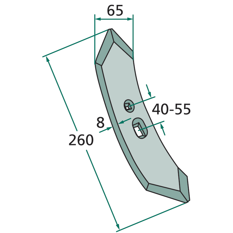Schar 193570R, KK193570R, KK193570, 193570 passend für Kverneland 