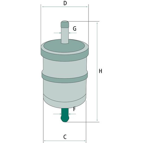 MANN FILTER Kraftstofffilter 565WK42.2 Vergleichs-Nr 2-80199205 