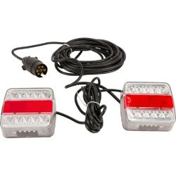 LED Anhängerbeleuchtung Set XXL Kabel 7,7M Rückleuchten 12V