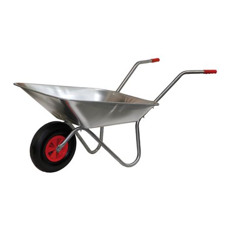 Produktbild von RAVENDO DIY80 Schubkarre – 80 Liter Mulde, Luftrad, 50 Kg Tragkraft, Für Garten & Haus